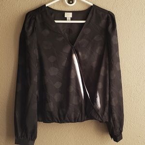 A New Day Wrap Blouse